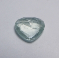 Bild 2 von 3.12 ct. Grünlich blaues 9.5 x 10.6 mm Aquamarin Herz