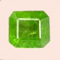 Bild 1 von 4.55 ct. Großer grüner 9.2 x 8.3 mm Oktagon Demantoid Granat 