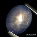 Bild 1 von 1.82 ct  Unbehandelter ovaler Medium Blauer 7 x 5.8 mm Ceylon Sternsaphir