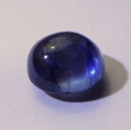 4.45 ct . Medium blauer ovaler 9 x 8 mm Saphir Cabochon