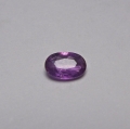 Bild 1 von 0.55 ct. Feiner violetter ovaler 6 x 4.5 mm Tansania Saphir