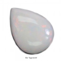 Bild 2 von 8.45 ct. Prächtiger weißer 19 x 14 mm Multi-Color Äthiopien Opal Tropfen
