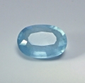 3.13 ct. Schöner  blauer ovaler 11.7 x 8.2 mm Aquamarin