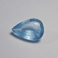 Bild 1 von 2.25 ct. Zarter blauer 11.6 x 8.2 mm Aquamarin Tropfen