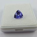 Bild 3 von 2.64 ct  VVS!  Faszinierender Blau Violetter 9.5 x 9.5 mm Triangel Tansanit