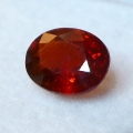 1.61 ct. Ovaler Rot Oranger 7.7 x 6 mm Namibia Spessartin Granat