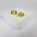 Bild 3 von 3.31 ct. Feines Paar ovale Goldgelbe 9 x 7 mm Brasilien Beryll Edelsteine