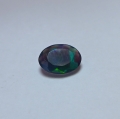 Bild 1 von 1.35 ct.  Klasse facett. ovaler 10.2 x 7.4 mm Multi-Color Äthiopien Opal