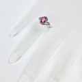 Bild 3 von Feiner 925 Silber Ring mit Sweat Pink Topas, GR 56,5 (Ø 18 mm)