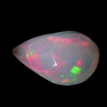Bild 3 von 3.22 ct. Exzellenter facettierter 14 x 10 mm Multi-Color Welo Opal Tropfen