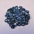 Bild 2 von 2.95 ct . 50 Stück blaue runde 2.1 mm  Saphire