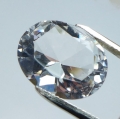 Bild 1 von 16.78ct  ! Schöner ovaler 16.6 x 14.2 mm Bergkristall Quarz