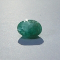 1.54 ct. Feiner ovaler  8.7 x 6.8 mm Kolumbien Smaragd