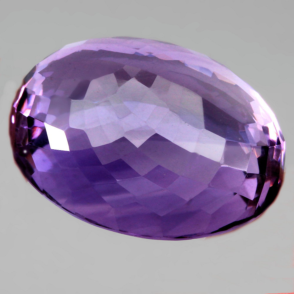 Bild 1 von 34 ct VS.  Nobler ovaler 23 x 18 mm Brasilien Amethyst