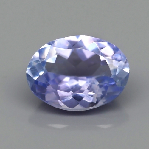 Bild 1 von 0.75 ct. VS! Schöner natürl. ovaler 6.7 x 4.8 mm Tansanit Edelstein