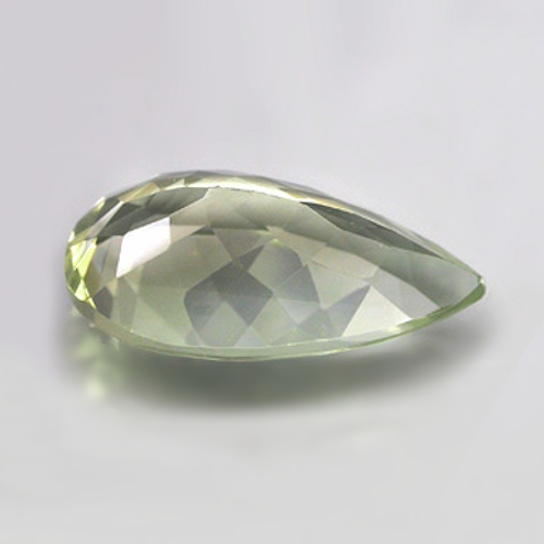 Bild 1 von 9.25 VS! Schöner 20 x 12 mm Brasilien Amethyst /Prasiolith Tropfen
