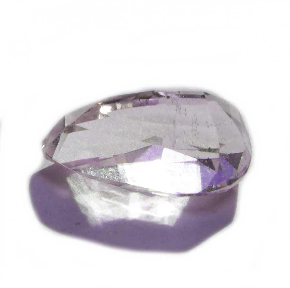 Bild 1 von      6.08 ct. Schöner unbeh. 14.7 x 8.5 mm Light-Pink Kunzit Tropfen