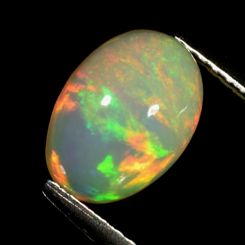 Bild 1 von  1.64 ct. Beautiful oval 9 x 6.5 mm Ethiopia Multicolor Crystal Opal