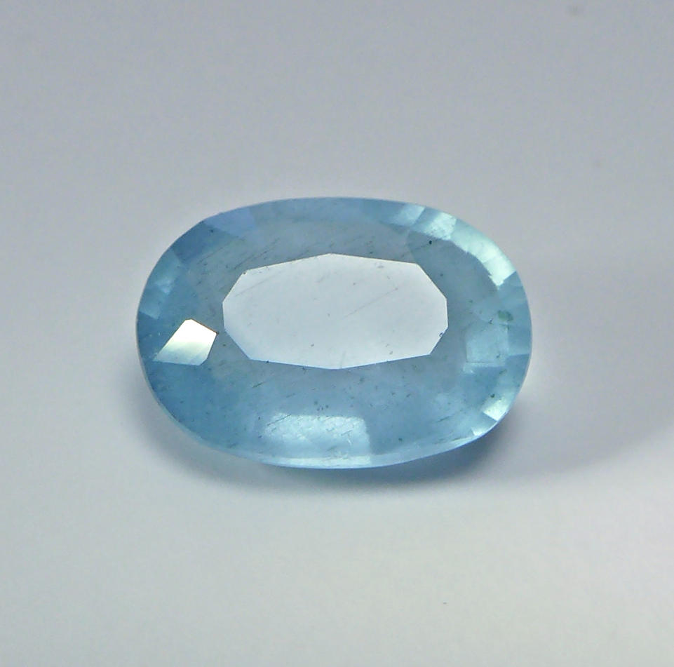 Bild 1 von 3.13 ct. Beatiful oval blue 11.7 x 8.2 mm Aquamarine 