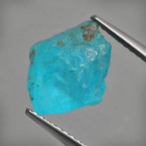 Bild 1 von 4.06 ct Untreated Paraiba Colo 8.7 x 8.7 mm Brazil Apatite Crystal