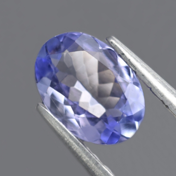 Bild 1 von  0.61 ct. VS! Beautiful natural oval 6.5 x 4.7 mm Tanzanite Gemstone