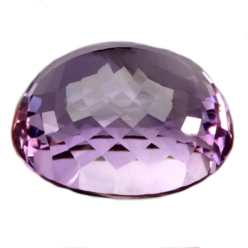 Bild 1 von 54.38 ct VVS! Riesiger ovaler 25 x 21  mm Bolivien Amethyst