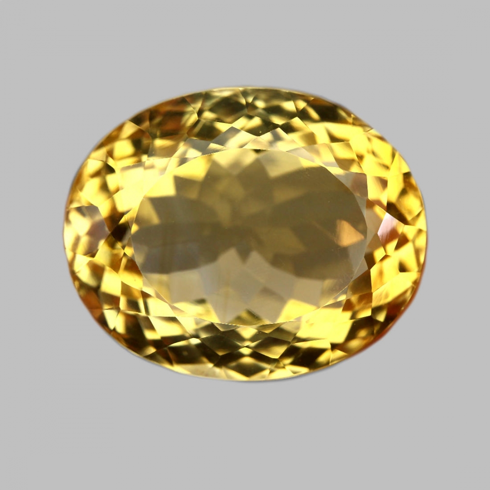 Bild 1 von 34.72 ct VVS! Gorgeous oval 22 x 17 mm Brasil Citrin