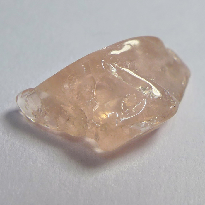 Bild 1 von 13 ct! Intensiv Pinkfarbiger Brasilien Roh Morganit 16 x14 x11 mm