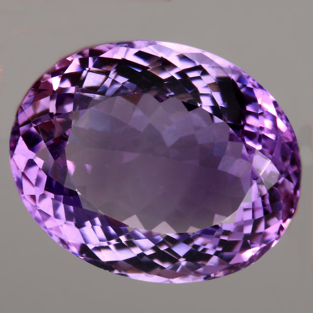Bild 1 von 31 ct VVS! Georgeous oval  24 x 19 mm Uruguay Amethyst