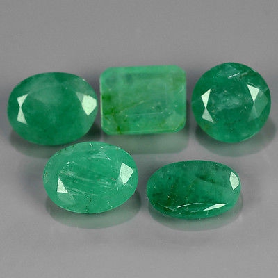2-3 mm Natürlicher Sambian Smaragd Edelstein Grober Großhandel Lot 450 Ct 