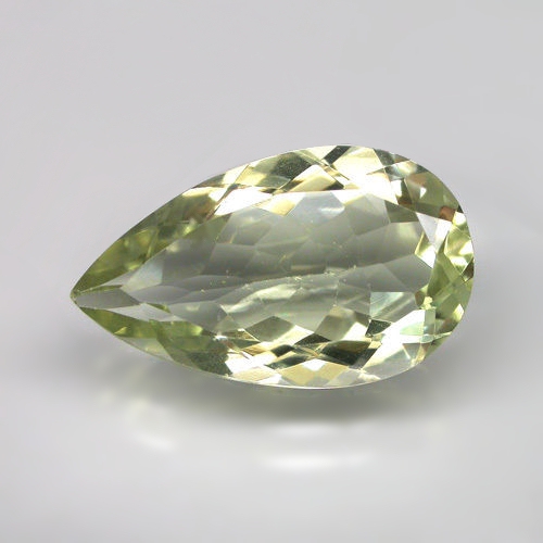 Bild 1 von  9.25 VS! Beautiful 20 x 12 mm Brazil Pear Facet Amethyst / Prasiolite 