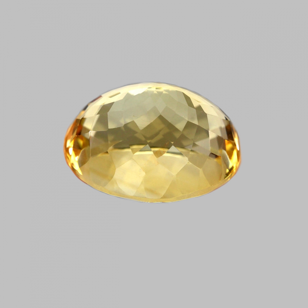 Bild 1 von 17.75 ct VVS! Schöner ovaler 18 x 14 mm Brasilien Citrin