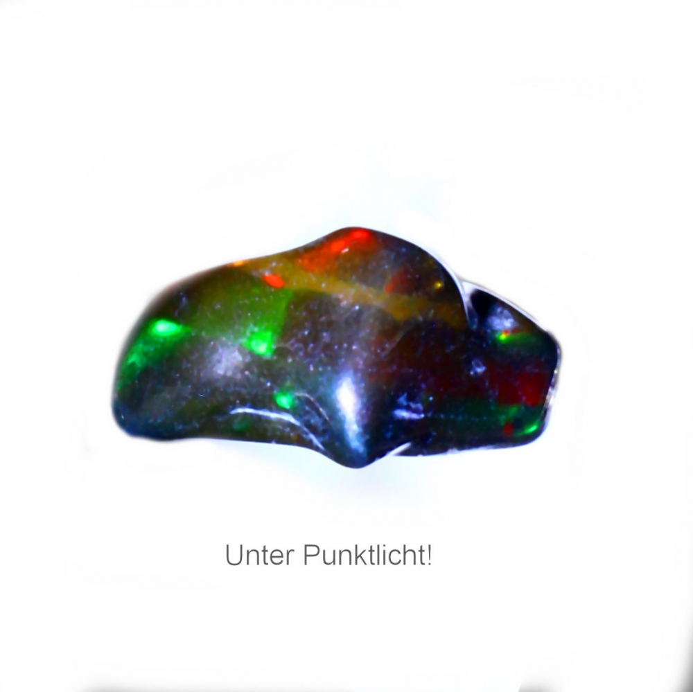 Bild 1 von 3.22 ct. Rainbowcolor sparkling 15 x 9.5 mm Ethiopian Opal Cabochon 