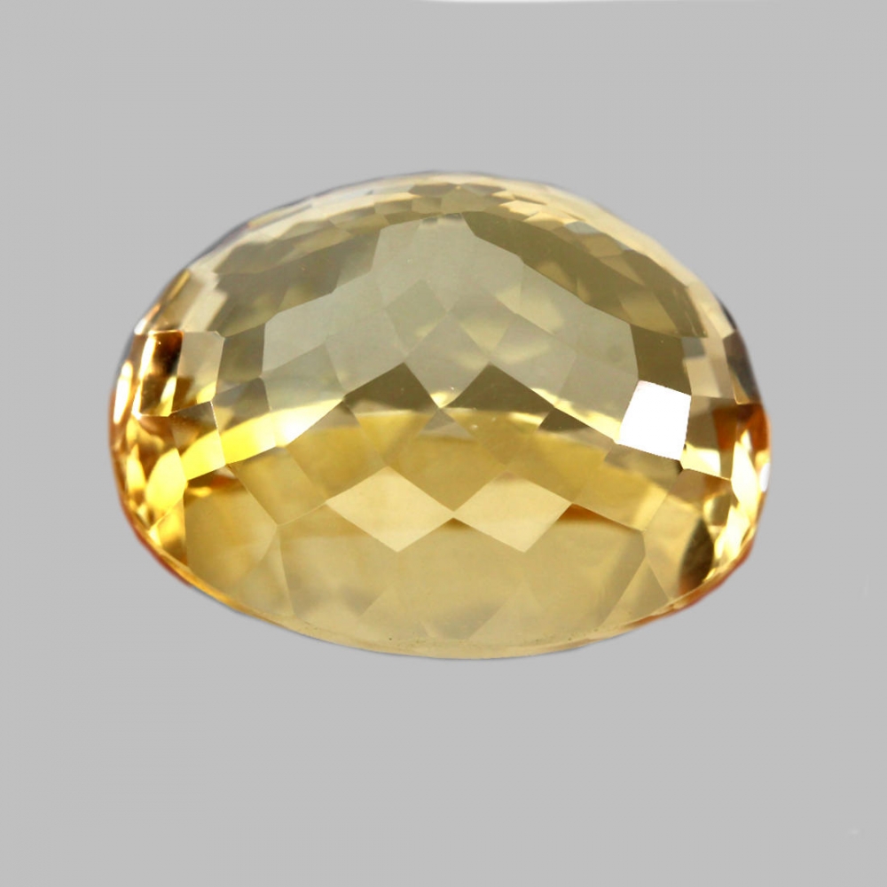 Bild 1 von 34.72 ct VVS! Prächtiger ovaler 22 x 17 mm Brasilien Citrin