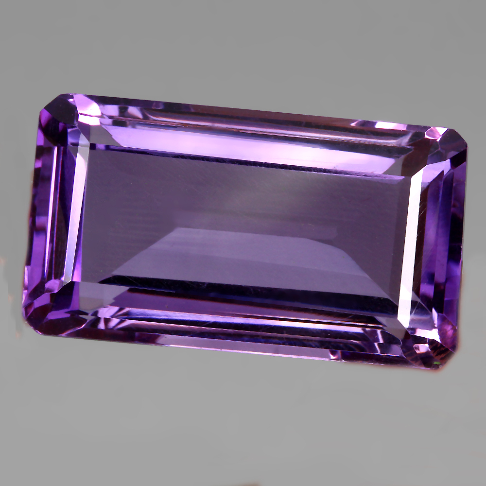 Bild 1 von 29.3 ct VVS! Very nice 25 x 14 mm Octagon Uruguay Amethyst