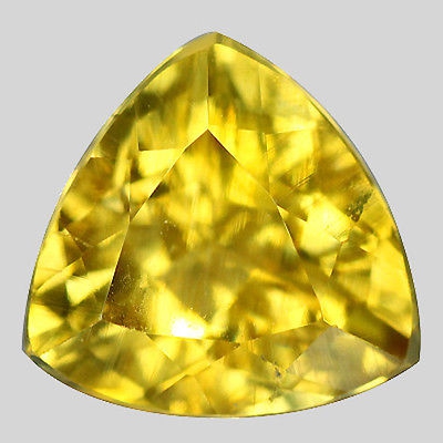 Bild 1 von 1.05 ct. Gold- Gelber Mexiko Triangel Kalzit (Calzite)