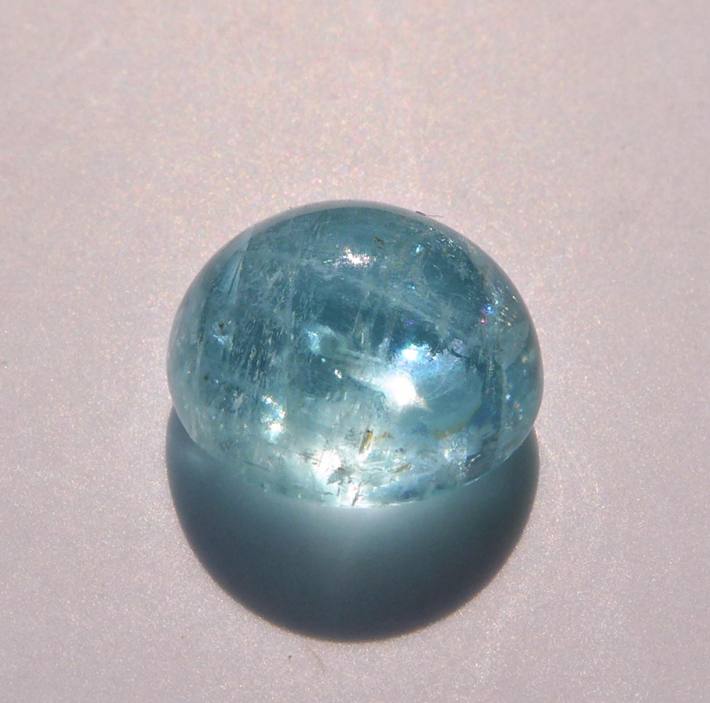 Bild 1 von 4.30 ct. Beatiful oval blue 10.5 x 9 mm Brasilian Aquamarine 