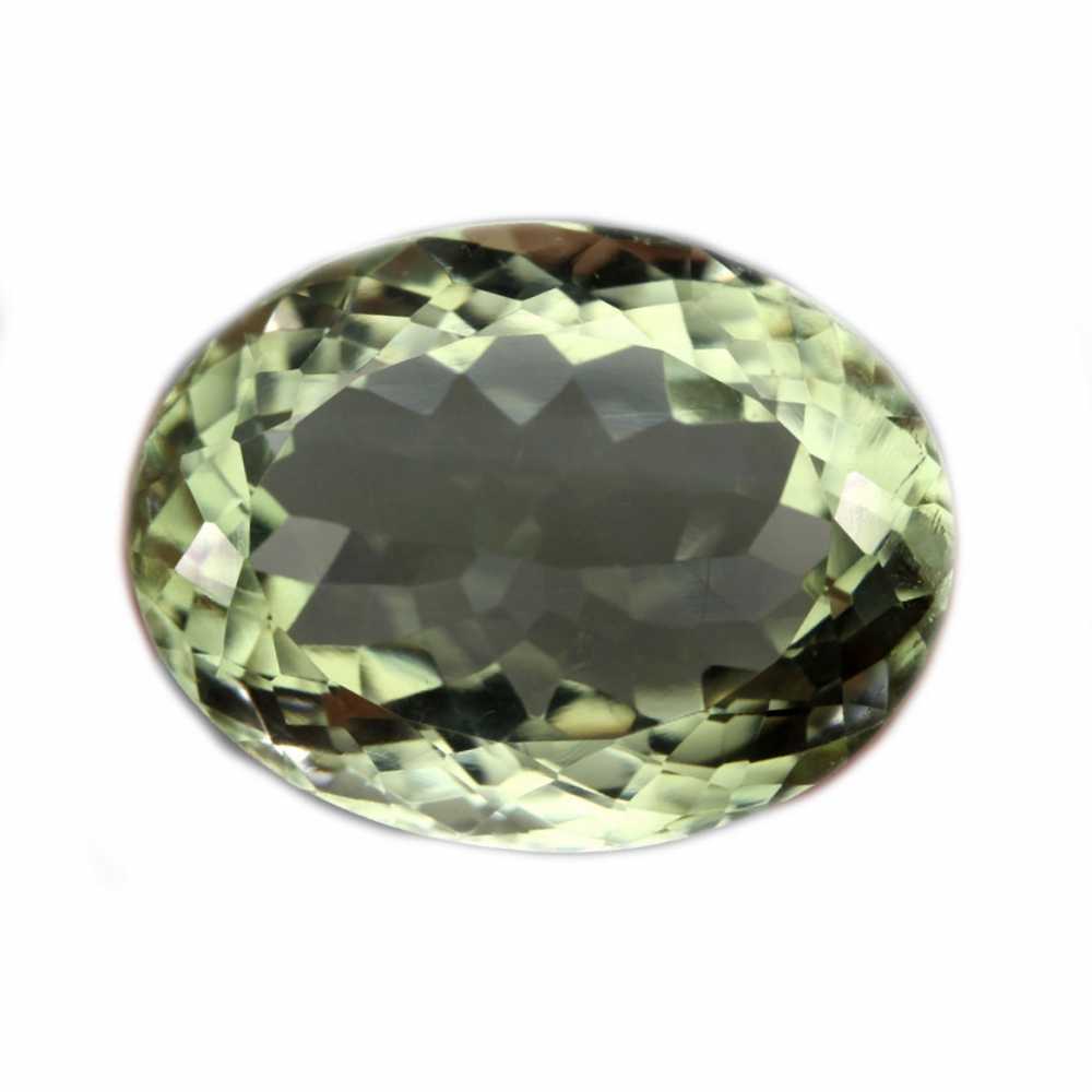 Bild 1 von 21.75 ct VS! Beatiful oval 22 x 16 mm Brazil Amethyst / Prasiolith