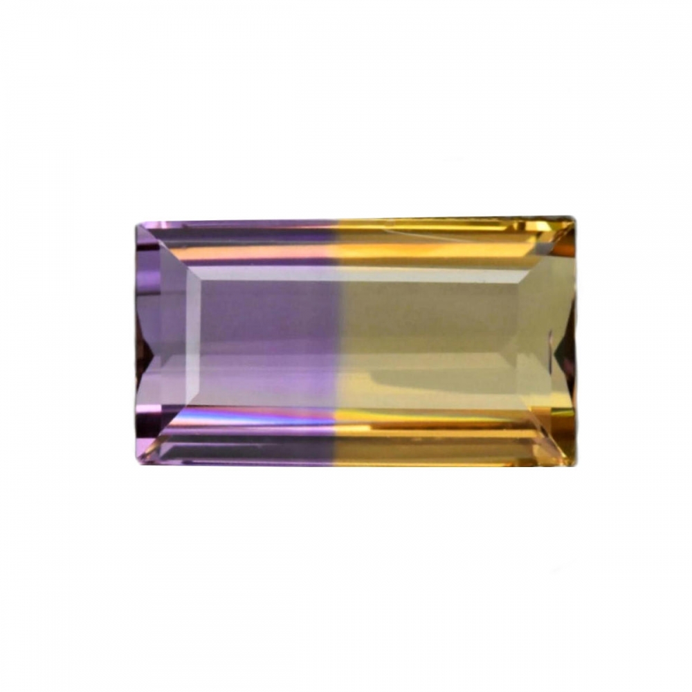 Bild 1 von 9.00 ct. Eye clean 17 x 9.7 mm Brazilian  Bi- Color Oktagon Ametrin