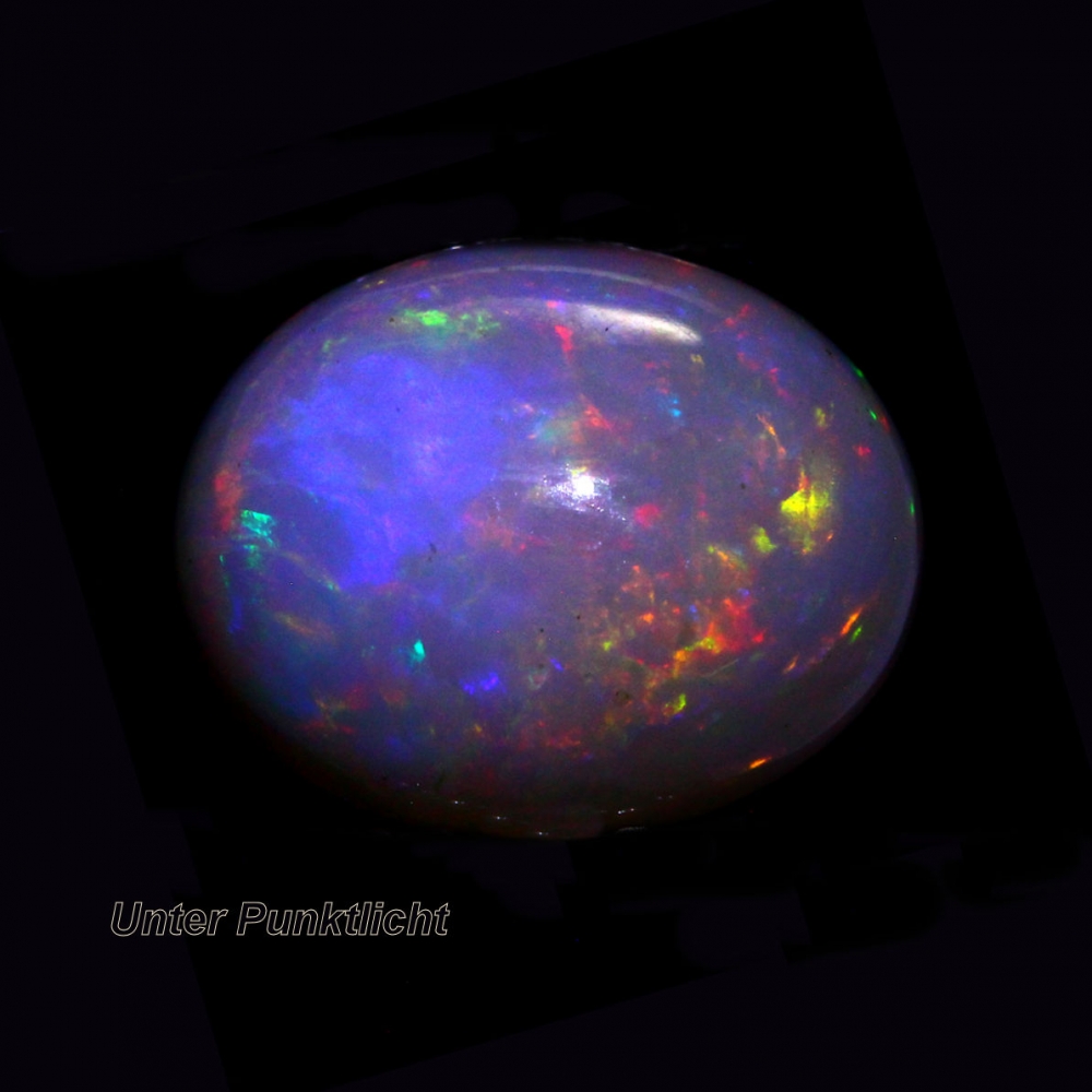 Bild 1 von  2.05 ct. Oval 10 x 8 mm Ethiopia Multicolor Opal