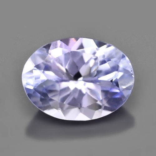 Bild 1 von 0.89 ct. VS! Feiner natürl. ovaler 7 x 5 mm Tansanit Edelstein