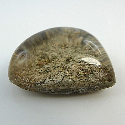 Bild 1 von 29.71 ct. Großer unbeh. 26.5 x 24 mm Brasilien Rhodonit (Dendrit) Quarz