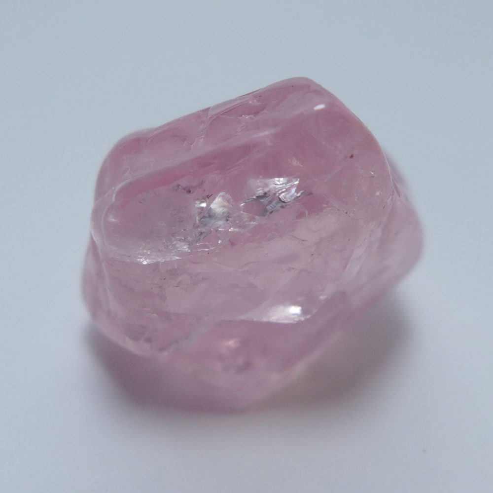 Bild 1 von 13 ct! Intensiv Pinkfarbiger Brasilien Roh Morganit 16 x14 x11 mm