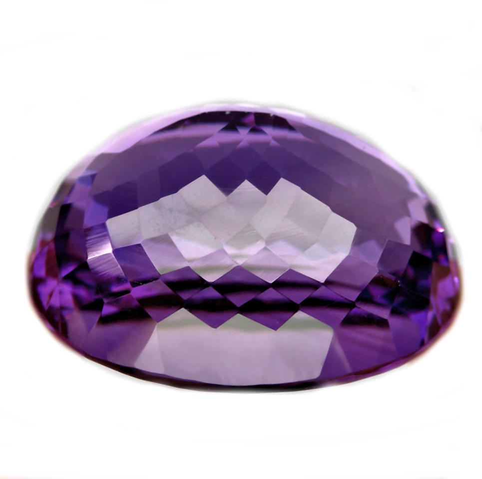 Bild 1 von 66.25 ct VVS! Riesiger ovaler 27.7 x 22.4  mm Bolivien Amethyst