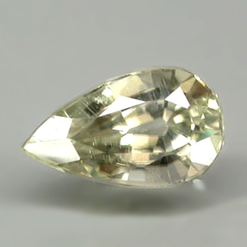 Bild 1 von 0.90 ct.  Unbehandelter hellgrüner 7.8 x 4.7 mm Türkei Diaspor Tropfen