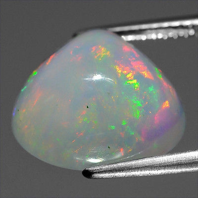 Bild 1 von 4.32 ct. Fantastischer natürl. Multi-Color Cabochon Opal Tropfen aus Yita Ridge