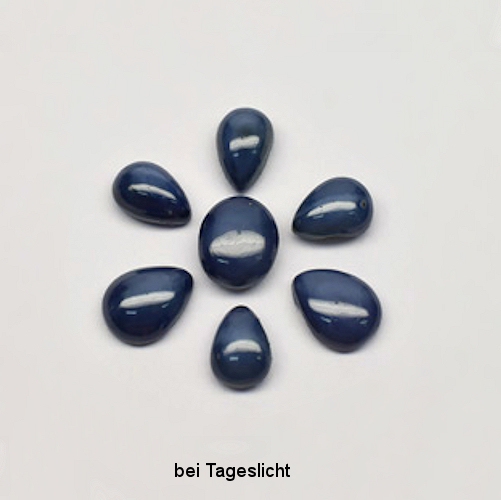 Bild 1 von 7.82 ct  Edles Mix mit 7 Stück dunkelblauen Blue Star Sternsaphiren