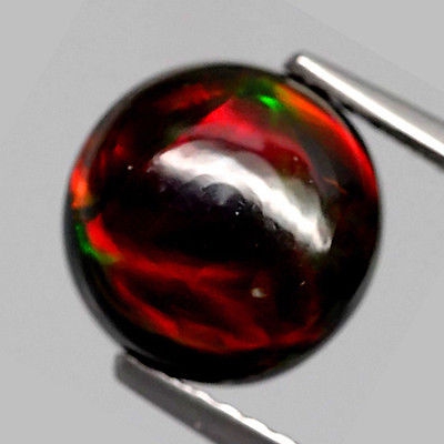 Bild 1 von 2.02 ct  Feiner runder 8.8 mm Multi-Color Kristall Opal mit schönem Flash