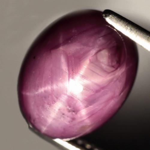 Bild 1 von 11.79 ct  Sehr schöner großer 12.5 x 9.7 mm Mosambik Sternrubin