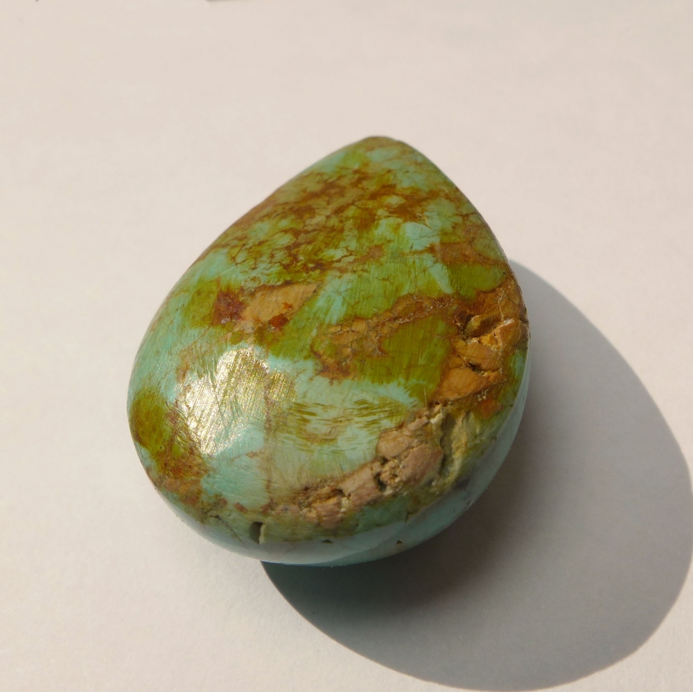 Bild 1 von 59.2 ct. Riesiger 31.5 x 23.3 mm Sonora Türkis Tropfen
